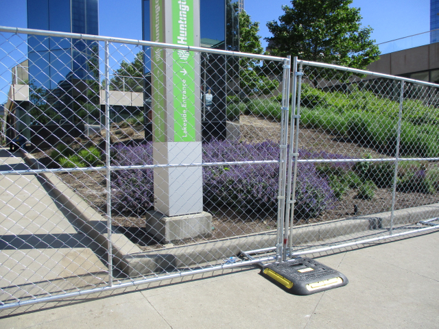 Chain Link Temporary Fence