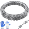 Galvanized Razor wire