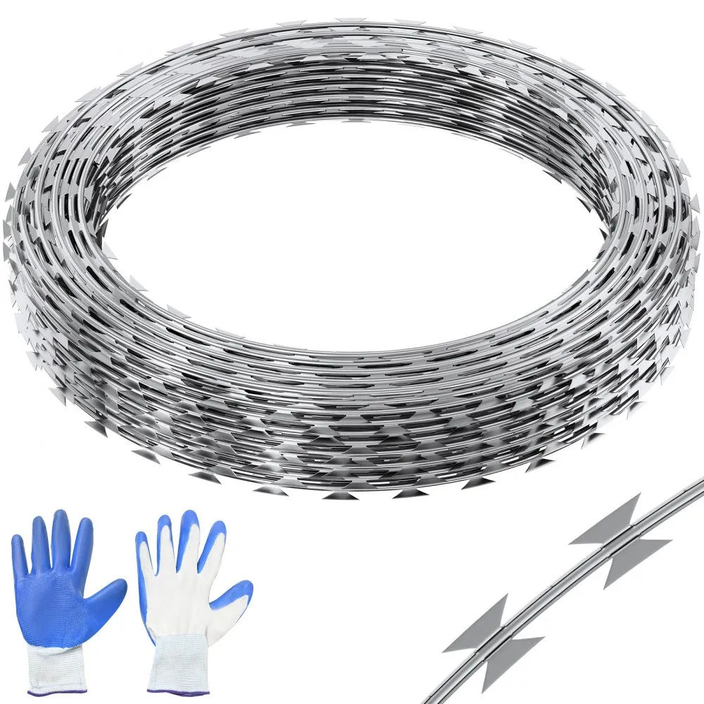 Galvanized Razor wire