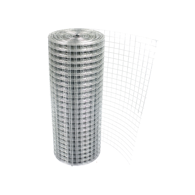 Welded wire mesh roll