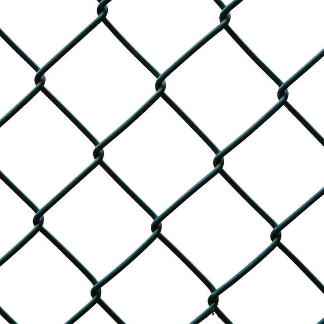 PVC coated chain link fence