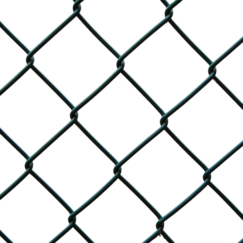 PVC coated chain link fence