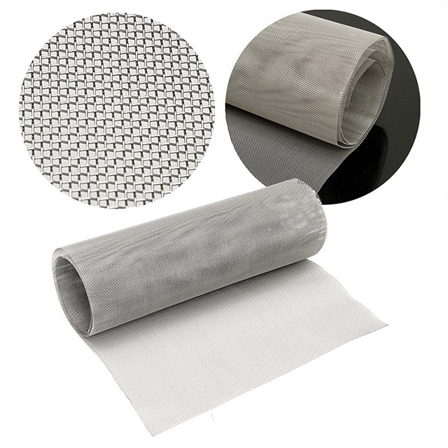 Stainless Steel Plain Woven Wire Mesh