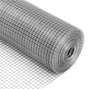 Welded wire mesh roll
