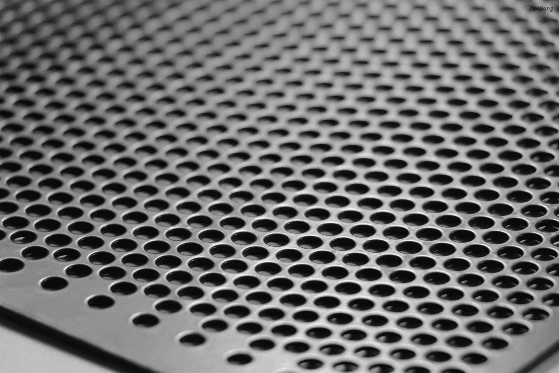 Perforated metal mesh