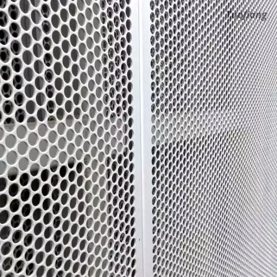 Perforated metal mesh