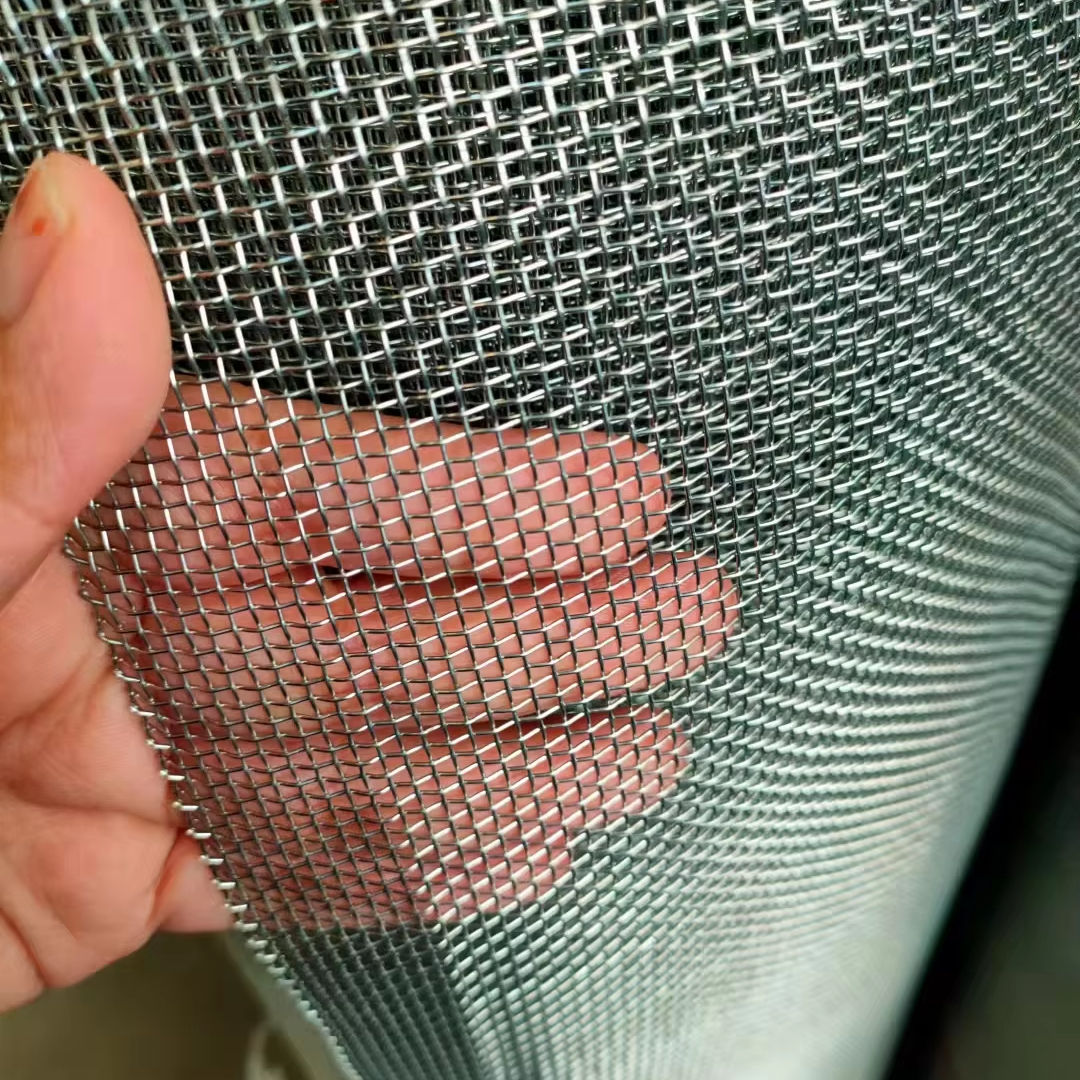 Selvage Stainless Steel Woven Wire Mesh