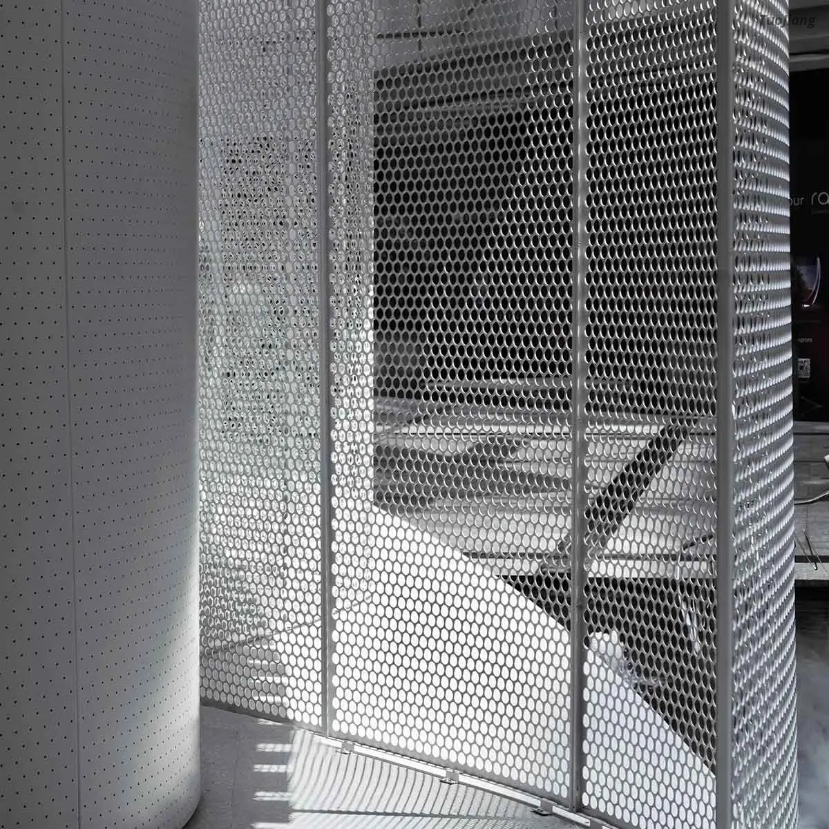 Perforated metal mesh
