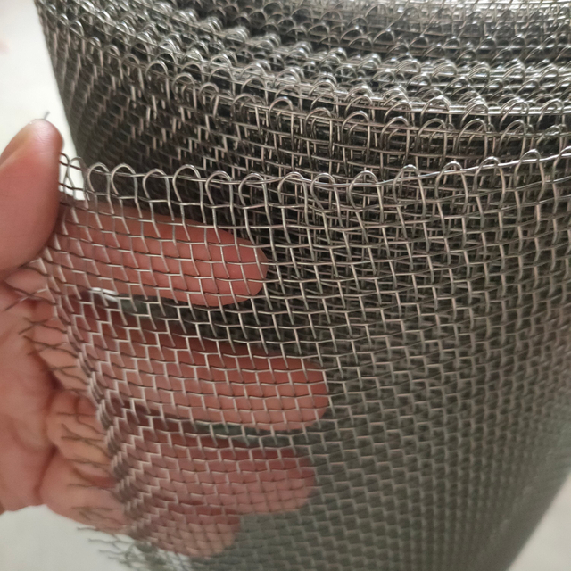 Selvage Stainless Steel Woven Wire Mesh